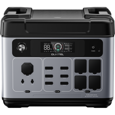 Centrale Électrique Portable - Oukitel - P2001 Pro 3200w,2048wh 51.2v - Publicité Centrale Électrique Portable - Oukitel - P2001 Pro 3200w,2048wh 51.2v - Publicité