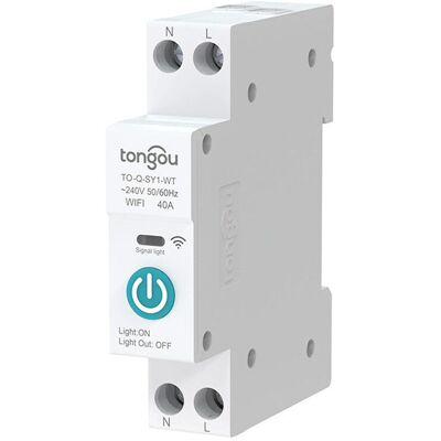 OEM Tuya Wifi Intelligent Disjoncteur Télécommandes Sans Fil Contrôle Din Rail Switch Mobilephone App Télécommandes Affichage Intelligent Home Equipment Timing Countdown Loop Timing Modes Compatible Avec - Publicité OEM Tuya Wifi Intelligent Disjoncteur Télécommandes Sans Fil Contrôle Din Rail Switch Mobilephone App Télécommandes Affichage Intelligent Home Equipment Timing Countdown Loop Timing Modes Compatible Avec - Publicité