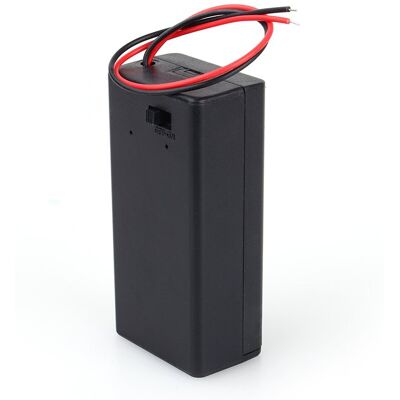 ZOTERNEN Support De Batterie Boîte De Rangement En Plastique De Batterie De Cas De 9v Pp3 Avec Le Commutateur De Marche/arret + Fil De Fil. Publicité ZOTERNEN Support De Batterie Boîte De Rangement En Plastique De Batterie De Cas De 9v Pp3 Avec Le Commutateur De Marche/arret + Fil De Fil. Publicité