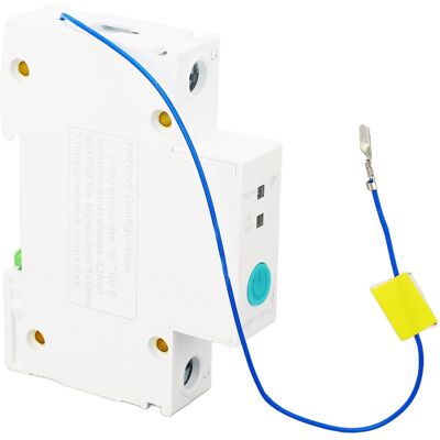 LBVIE Disjoncteur Intelligent Wi-fi 1p 230v Sur Rail Din Pour Application Ewelink, Home Malls, 32a - Publicité LBVIE Disjoncteur Intelligent Wi-fi 1p 230v Sur Rail Din Pour Application Ewelink, Home Malls, 32a - Publicité