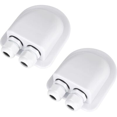 OEM Presse-étoupes Étanches En Abs Pour Câbles De Toit, Lot De 2, Pour Camping-cars, Caravanes Et Bateaux (blanc) - Publicité OEM Presse-étoupes Étanches En Abs Pour Câbles De Toit, Lot De 2, Pour Camping-cars, Caravanes Et Bateaux (blanc) - Publicité