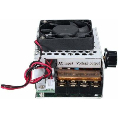 OEM Régulateur De Tension Électronique Scr Haute Puissance 220v Ac 4000w, Thermostat À Vitesse Contrôlée Avec Interrupteur De Ventilateur-crezuo - Publicité OEM Régulateur De Tension Électronique Scr Haute Puissance 220v Ac 4000w, Thermostat À Vitesse Contrôlée Avec Interrupteur De Ventilateur-crezuo - Publicité
