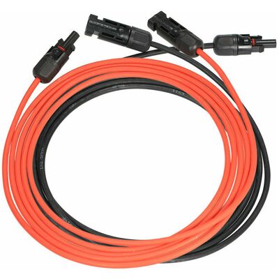 SANS MARQUE Cable D'Extension De Panneau Solaire Avec Connect Mc4 Paire Rouge + Noir, 10awg 3 Metres / 10 Pieds - Publicité SANS MARQUE Cable D'Extension De Panneau Solaire Avec Connect Mc4 Paire Rouge + Noir, 10awg 3 Metres / 10 Pieds - Publicité
