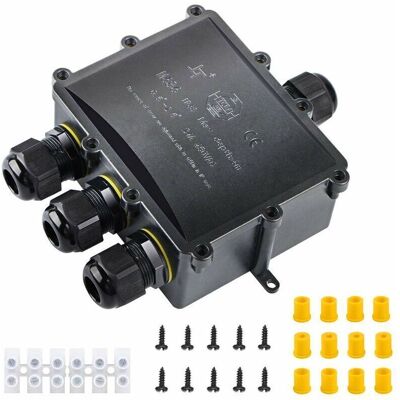 OEM Boîte De Dérivation Etanche Ip68 Extérieu 4 Voies Plus Grande Câble Connecteur Boîte De Jonction Electrique Pour Câble Ø 4 À 14mm Boîte Cisea - Publicité OEM Boîte De Dérivation Etanche Ip68 Extérieu 4 Voies Plus Grande Câble Connecteur Boîte De Jonction Electrique Pour Câble Ø 4 À 14mm Boîte Cisea - Publicité