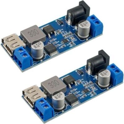 OEM Module De Convertisseur Abaisseur Dc 6v 9v 12v 24v Vers Dc 5v 5a Abaisseur Dc 5v-5.3v 5.2v 3.5-6a Transformateur Module D'Alimentation Régulateur De Tension À Double Sortie (lot De 2 Pièces) - Publicité OEM Module De Convertisseur Abaisseur Dc 6v 9v 12v 24v Vers Dc 5v 5a Abaisseur Dc 5v-5.3v 5.2v 3.5-6a Transformateur Module D'Alimentation Régulateur De Tension À Double Sortie (lot De 2 Pièces) - Publicité