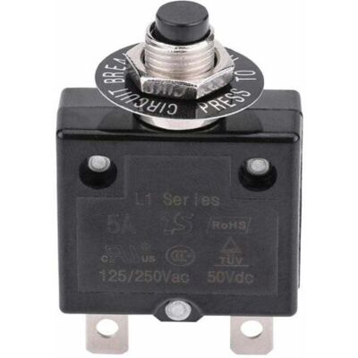 WEMAKMAK Disjoncteur 10a Interrupteur Thermique De Réinitialisation En Option, 125-250v Ac 50v Dc Disjoncteur À Bouton-poussoir De Protection Contre Les Surcharges De Courant - Publicité WEMAKMAK Disjoncteur 10a Interrupteur Thermique De Réinitialisation En Option, 125-250v Ac 50v Dc Disjoncteur À Bouton-poussoir De Protection Contre Les Surcharges De Courant - Publicité