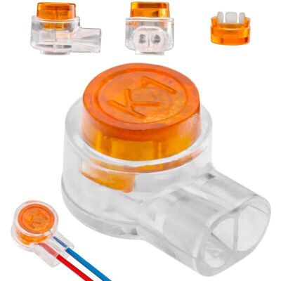OEM 30 Connecteurs K1 À Faible Courant Pour Câble De Télécommunication/signal - Connecteur Rapide Pour Sertir 2 Fils - Téléphone Et Réseau-dou - Publicité OEM 30 Connecteurs K1 À Faible Courant Pour Câble De Télécommunication/signal - Connecteur Rapide Pour Sertir 2 Fils - Téléphone Et Réseau-dou - Publicité