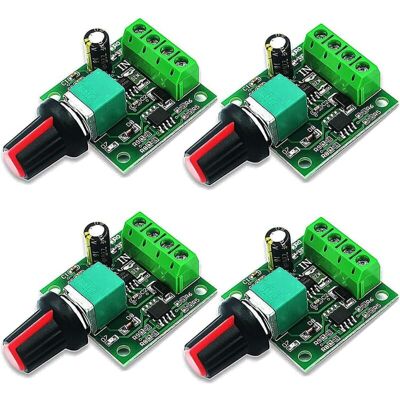 OEM 4pcs 1.8v 3v 5v 6v 12v 2a Pwm Contrôleur De Vitesse Régulateur De Tension Du Moteur À Courant Continu,régulateur De Volt Led Gradateur,commutateur De Commande Réglable-dou - Publicité OEM 4pcs 1.8v 3v 5v 6v 12v 2a Pwm Contrôleur De Vitesse Régulateur De Tension Du Moteur À Courant Continu,régulateur De Volt Led Gradateur,commutateur De Commande Réglable-dou - Publicité