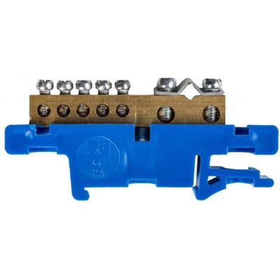 OEM Bornier Pour Rail À 7 Voies, Bleu, Th35 N, Lz-7/n 0920-00 - Publicité OEM Bornier Pour Rail À 7 Voies, Bleu, Th35 N, Lz-7/n 0920-00 - Publicité