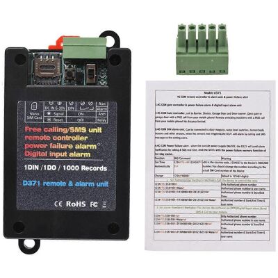 FLAMMKRAFT Interrupteur Relais D'Ouverture De Portail Gsm, Télécommande 2g, Appel Téléphonique, Sms, Alarme De Coupure De Courant, Entrée D'Alarme - Publicité FLAMMKRAFT Interrupteur Relais D'Ouverture De Portail Gsm, Télécommande 2g, Appel Téléphonique, Sms, Alarme De Coupure De Courant, Entrée D'Alarme - Publicité