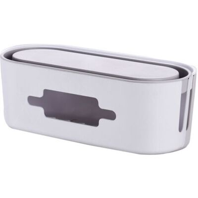 ABYSSE Boîtes De Rangement, Cable Storage Box, Boîtes Rangement Câbles, Cordon Multiprise Cache Boîte, Organisateur De Câble, Pour Dissimuler Multiprises Et Câbles - Publicité ABYSSE Boîtes De Rangement, Cable Storage Box, Boîtes Rangement Câbles, Cordon Multiprise Cache Boîte, Organisateur De Câble, Pour Dissimuler Multiprises Et Câbles - Publicité