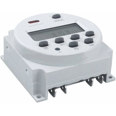 OEM Minuterie Numérique 12 V Cc/ca Avec Écran Lcd, Interrupteur-relais Programmable Pour Prise Électrique – Blanc - Publicité OEM Minuterie Numérique 12 V Cc/ca Avec Écran Lcd, Interrupteur-relais Programmable Pour Prise Électrique – Blanc - Publicité