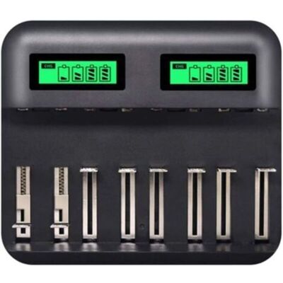 SANS MARQUE Chargeur De Piles Rapide Chargeur Intelligent Avec Ecran Lcd Claire Rétro-éclairé Pour Piles Rechargeables Aa/aaa - Publicité SANS MARQUE Chargeur De Piles Rapide Chargeur Intelligent Avec Ecran Lcd Claire Rétro-éclairé Pour Piles Rechargeables Aa/aaa - Publicité