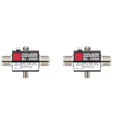 OEM Adapté À Deux Parafoudres Coaxiaux Bl-2000, Connecteurs Pl259 Femelle À Pl259 Femelle, 1000 Mhz - Publicité OEM Adapté À Deux Parafoudres Coaxiaux Bl-2000, Connecteurs Pl259 Femelle À Pl259 Femelle, 1000 Mhz - Publicité