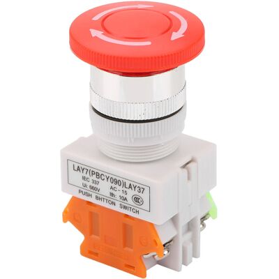 OEM Interrupteur À Bouton-poussoir Champignon Autobloquant Pour Arrêt D'Urgence, Montage 22 Mm Lay37-11zs-crezuo - Publicité OEM Interrupteur À Bouton-poussoir Champignon Autobloquant Pour Arrêt D'Urgence, Montage 22 Mm Lay37-11zs-crezuo - Publicité