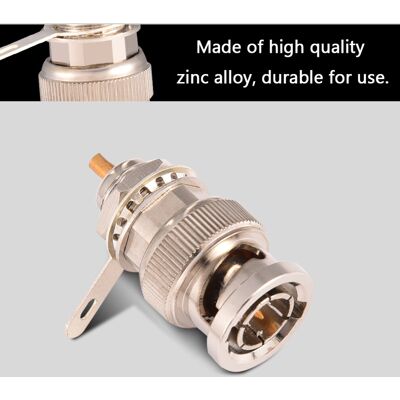 OEM Les Adaptateurs De Connecteur Bnc Pour Appareils Rf Offrent Une Transmission De Signal À Faible Perte Et Une Construction Durable En Alliage De Zinc, Assurant Des Connexions Stables Pour Les Applicati - Publicité OEM Les Adaptateurs De Connecteur Bnc Pour Appareils Rf Offrent Une Transmission De Signal À Faible Perte Et Une Construction Durable En Alliage De Zinc, Assurant Des Connexions Stables Pour Les Applicati - Publicité