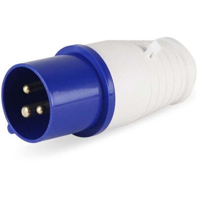 Scotch Fiche Mâle Industrielle Iec 16a 2p+t 220v Ip44 Prise Renforcée - Publicité Scotch Fiche Mâle Industrielle Iec 16a 2p+t 220v Ip44 Prise Renforcée - Publicité