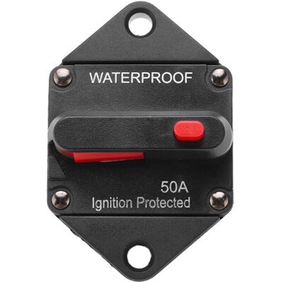 OEM Jeffergarden Disjoncteur 32 V Cc Avec Réarmement Manuel, Étanche, Pour Voiture, Bateau, Camion, Bus, Camping-car, Quad, 50 A-dou - Publicité OEM Jeffergarden Disjoncteur 32 V Cc Avec Réarmement Manuel, Étanche, Pour Voiture, Bateau, Camion, Bus, Camping-car, Quad, 50 A-dou - Publicité