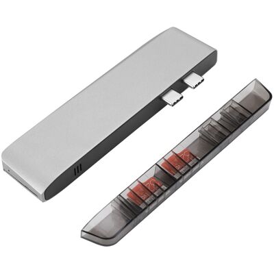 OEM Station D'Accueil Adaptateur Hdmi 4k Pour Surface Laptop, Hub Usb, Conception Sans Fil, Transfert De Données Ultra-rapide, Lecteur De Cartes Sd/tf, Boîtier En Alliage D'Aluminium, Double Sortie... Publicité OEM Station D'Accueil Adaptateur Hdmi 4k Pour Surface Laptop, Hub Usb, Conception Sans Fil, Transfert De Données Ultra-rapide, Lecteur De Cartes Sd/tf, Boîtier En Alliage D'Aluminium, Double Sortie... Publicité