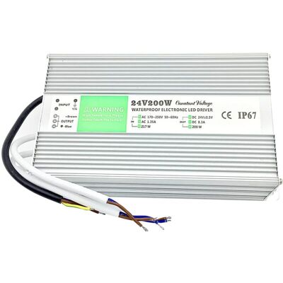 OEM Alimentation Électrique Étanche Ip67 24 V / 200 W – Transformateur À Découpage Régulé Avec Protection Contre Les Courts-circuits Et Surintensités - Publicité OEM Alimentation Électrique Étanche Ip67 24 V / 200 W – Transformateur À Découpage Régulé Avec Protection Contre Les Courts-circuits Et Surintensités - Publicité