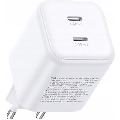 OEM Chargeur Mural Usb-c Gan 45 W - Blanc - Publicité OEM Chargeur Mural Usb-c Gan 45 W - Blanc - Publicité