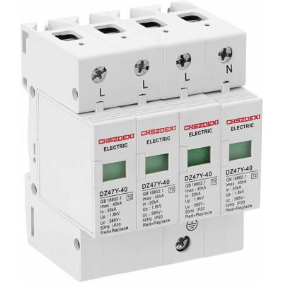 OEM Parafoudre Domestique Dz47y-40ka 385 V Spd, Dispositif De Protection Contre Les Surtensions Basse Tension, 4 Pôles, Multicolore-crezuo - Publicité OEM Parafoudre Domestique Dz47y-40ka 385 V Spd, Dispositif De Protection Contre Les Surtensions Basse Tension, 4 Pôles, Multicolore-crezuo - Publicité