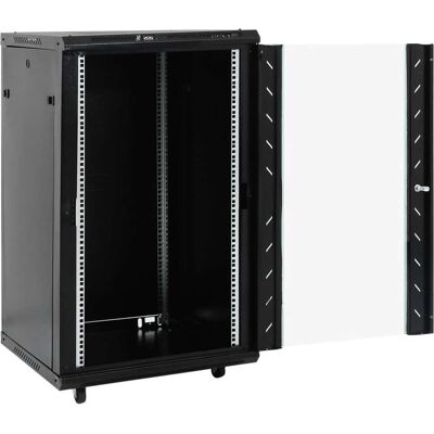 DESIGN IN Coffret De Réseau 18u 19" Ip20 Noir 60x60x100 Cm - Publicité DESIGN IN Coffret De Réseau 18u 19" Ip20 Noir 60x60x100 Cm - Publicité