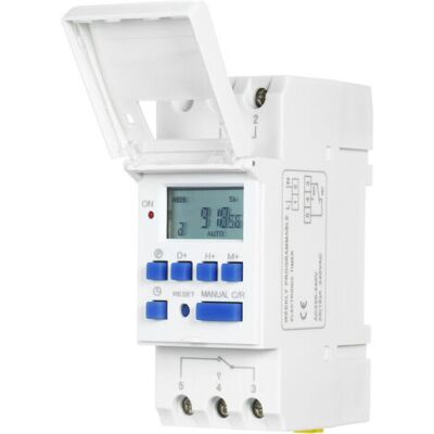 OEM Royaluxe-thc15a Numerique Lcd Alimentation Programmable Commutateur De Relais 16a Amp Electronique Hebdomadaire 7 Jours 16 Sous Et Hors Relais Minuterie De Controle Ac 220v - Publicité OEM Royaluxe-thc15a Numerique Lcd Alimentation Programmable Commutateur De Relais 16a Amp Electronique Hebdomadaire 7 Jours 16 Sous Et Hors Relais Minuterie De Controle Ac 220v - Publicité