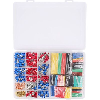SANS MARQUE Ensemble De Tubes Rétractables Pour Terminaux De Sertissage, 678 Pièces, Kit Pressé À Froid, Composants Électriques - Publicité SANS MARQUE Ensemble De Tubes Rétractables Pour Terminaux De Sertissage, 678 Pièces, Kit Pressé À Froid, Composants Électriques - Publicité