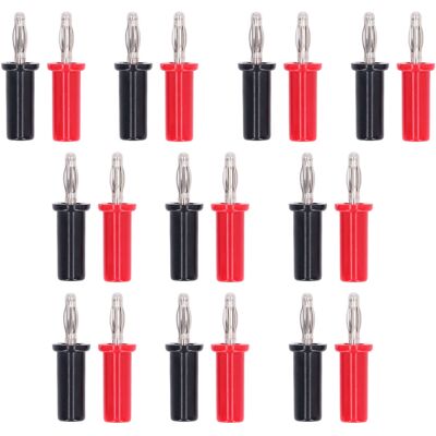 WEYTOLL Connecteur Mâle À Souder En Laiton, Fiche Banane De 4mm, Type Lanterne Rouge Et Noir, 10 Jeux, J.10013 - Publicité WEYTOLL Connecteur Mâle À Souder En Laiton, Fiche Banane De 4mm, Type Lanterne Rouge Et Noir, 10 Jeux, J.10013 - Publicité