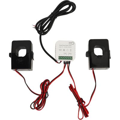 Compteur D'Électricité Intelligent Monophasé, Modèle 2025, Avec Transformateur De Courant 2 200 A (90-250 V Ca).-aquaforge - Publicité Compteur D'Électricité Intelligent Monophasé, Modèle 2025, Avec Transformateur De Courant 2 200 A (90-250 V Ca).-aquaforge - Publicité