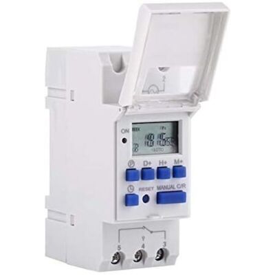 OEM Minuterie Numérique Programmable, Écran Lcd, Minuterie Hebdomadaire, Avec Rail Din (220 V)-crezuo - Publicité OEM Minuterie Numérique Programmable, Écran Lcd, Minuterie Hebdomadaire, Avec Rail Din (220 V)-crezuo - Publicité