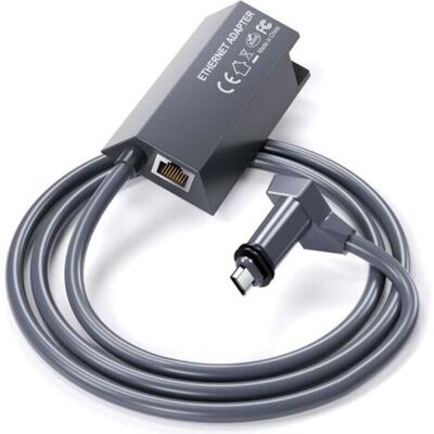 ABYSSE Adaptateur Ethernet Starlink Internet Par Satellite V2 Pour Antenne Parabolique Rectangulaire, Adaptateur Ethernet Starlink Avec Connexion Réseau Stable Pour Starlink Actuated Gen 2 - Publicité ABYSSE Adaptateur Ethernet Starlink Internet Par Satellite V2 Pour Antenne Parabolique Rectangulaire, Adaptateur Ethernet Starlink Avec Connexion Réseau Stable Pour Starlink Actuated Gen 2 - Publicité