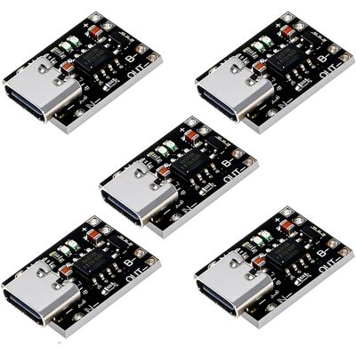 Apex 5 Pièces Usb C Liion Lithium Charging Module 1a 3.7v Avec Protection 18650 Module Chargeur De Batterie - Publicité Apex 5 Pièces Usb C Liion Lithium Charging Module 1a 3.7v Avec Protection 18650 Module Chargeur De Batterie - Publicité