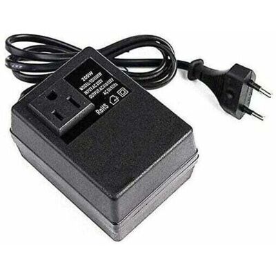 OEM Transformateur 220v À 110v. 200w. Avec Prise Européenne. Pour Une Tension Réduite. Publicité OEM Transformateur 220v À 110v. 200w. Avec Prise Européenne. Pour Une Tension Réduite. Publicité