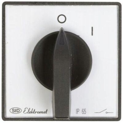 ELEKTROMET Interrupteur Manette E16-12 3 Pôles 16a Ip65 – Étanche - Publicité ELEKTROMET Interrupteur Manette E16-12 3 Pôles 16a Ip65 – Étanche - Publicité