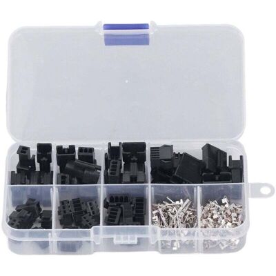 OEM 200 Pcs Connecteur De Câble De Borne Sm 2.54 Mm Boîtier Mâle Femelle Connecteur À Embase À Broches Kit D'Assortiment De Connecteurs De Bornes À Sertir.dubuns - Publicité OEM 200 Pcs Connecteur De Câble De Borne Sm 2.54 Mm Boîtier Mâle Femelle Connecteur À Embase À Broches Kit D'Assortiment De Connecteurs De Bornes À Sertir.dubuns - Publicité
