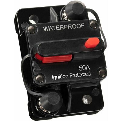 OEM Disjoncteur De Voiture Étanche De 50a Pour Systèmes 12v-48v Dc, Avec Un Porte-fusible À Réinitialisation Manuelle, Adapté Aux Bateaux Et Voitures.-crezuo - Publicité OEM Disjoncteur De Voiture Étanche De 50a Pour Systèmes 12v-48v Dc, Avec Un Porte-fusible À Réinitialisation Manuelle, Adapté Aux Bateaux Et Voitures.-crezuo - Publicité
