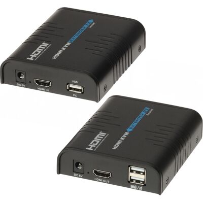 OEM Rallonge Hdmi Hdmi+usb-ex-100 - Publicité OEM Rallonge Hdmi Hdmi+usb-ex-100 - Publicité
