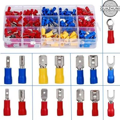 OEM Royaluxe-coffret 280 Cosses Électricien,cosses Electriques A Sertir, 280 Pcs Cosse Electrique Isolée, Connecteurs Électrique A Sertir, Cosses Et Kits, Assortiment Connecteurs Ronde Cosses Plates - Publicité OEM Royaluxe-coffret 280 Cosses Électricien,cosses Electriques A Sertir, 280 Pcs Cosse Electrique Isolée, Connecteurs Électrique A Sertir, Cosses Et Kits, Assortiment Connecteurs Ronde Cosses Plates - Publicité