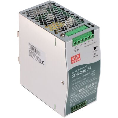 OEM Alimentation À Déchirage Mean Well Sdr-240-24 - Publicité OEM Alimentation À Déchirage Mean Well Sdr-240-24 - Publicité
