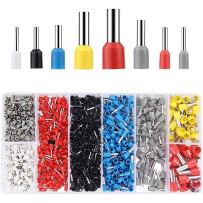 OEM Lot De 1200 Embouts Isolés 0,5-10 Mm² – Connexions Solides Pour Câbles – Boîte De Rangement Pratique – Usage Professionnel - Publicité OEM Lot De 1200 Embouts Isolés 0,5-10 Mm² – Connexions Solides Pour Câbles – Boîte De Rangement Pratique – Usage Professionnel - Publicité