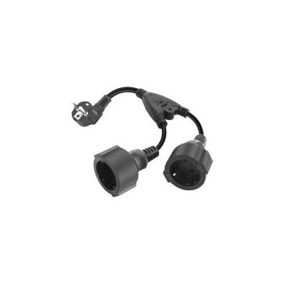OEM Adaptateur De Prise Double Ip44 - Rallonge Courte 2 En 1 Pour Maison-crezuo - Publicité OEM Adaptateur De Prise Double Ip44 - Rallonge Courte 2 En 1 Pour Maison-crezuo - Publicité