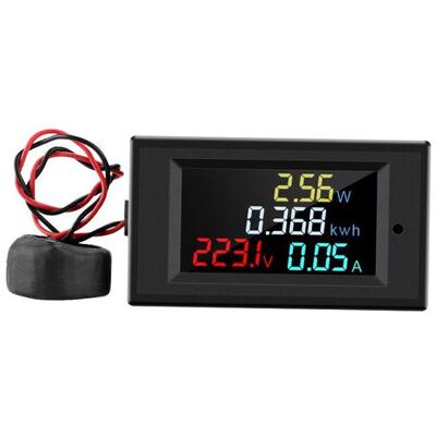 Vision Ampèremètre Voltmètre Numérique Multifonction Ac 80-300v Ecran Couleur Lcd Avec Transformateur De Courant 100a D69-2049 Ampèremètre Voltmètre Numérique - Publicité Vision Ampèremètre Voltmètre Numérique Multifonction Ac 80-300v Ecran Couleur Lcd Avec Transformateur De Courant 100a D69-2049 Ampèremètre Voltmètre Numérique - Publicité