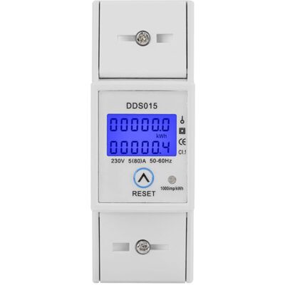 OEM – Compteur D'Énergie Numérique Lcd 5-80a 230v Ac – Montage Rail Din – Mesure Consommation En Temps Réel – Affichage Rétroéclairé-crezuo - Publicité OEM – Compteur D'Énergie Numérique Lcd 5-80a 230v Ac – Montage Rail Din – Mesure Consommation En Temps Réel – Affichage Rétroéclairé-crezuo - Publicité