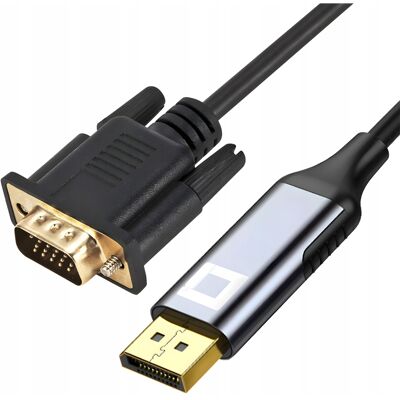 OEM Adaptateur/convertisseur De Câble Displayport Vga Co2 Full Hd 60 Hz 2 M - Publicité OEM Adaptateur/convertisseur De Câble Displayport Vga Co2 Full Hd 60 Hz 2 M - Publicité