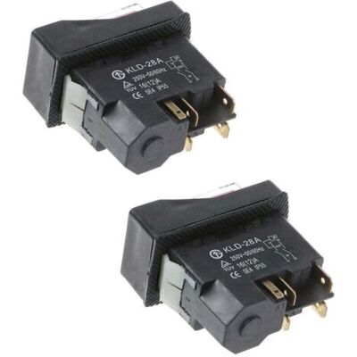 ABYSSE Lot De 2 Interrupteur Magnétique Étanche Kld-28a - Protection Contre Les Explosions - 220 V - Ip55 - Publicité ABYSSE Lot De 2 Interrupteur Magnétique Étanche Kld-28a - Protection Contre Les Explosions - 220 V - Ip55 - Publicité