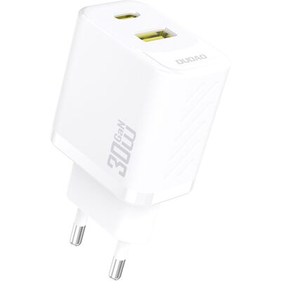OEM Chargeur Mural Usb-a/usb-c Gan Pd 30 W - Blanc - Publicité OEM Chargeur Mural Usb-a/usb-c Gan Pd 30 W - Blanc - Publicité