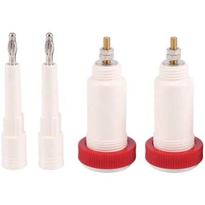 OEM Convient Aux Connecteurs Et Prises Haute Tension 10kv-30kv Avec 2 Paires De Fiches Bananes Croisées De 4 Mm. Publicité OEM Convient Aux Connecteurs Et Prises Haute Tension 10kv-30kv Avec 2 Paires De Fiches Bananes Croisées De 4 Mm. Publicité