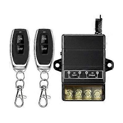 BLYNO Interrupteur Télécommandé Sans Fil Vonvoff, Modèle 2025, Relais Rf 110 V/120 V/240 V/30 A, Portée De 100 M. Publicité BLYNO Interrupteur Télécommandé Sans Fil Vonvoff, Modèle 2025, Relais Rf 110 V/120 V/240 V/30 A, Portée De 100 M. Publicité